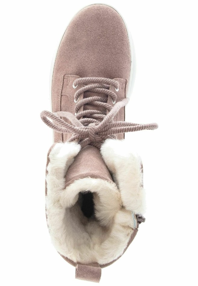 Bottines à Lacets Gabor | Rose Foncé Exclusif